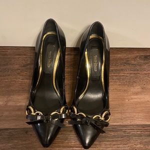 Black 1.5-2.0 in heel